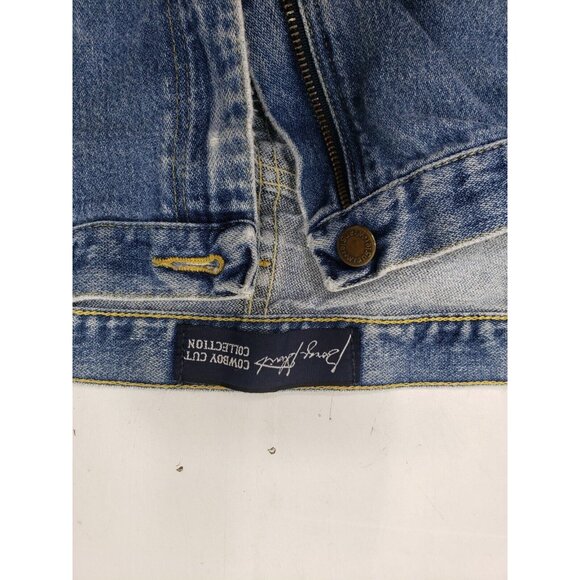 Wrangler George Strait Cowboy Collection Size 42x32 Light Wash Boot Cut - Picture 7 of 16